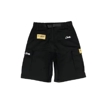 Corteiz Guerillaz 21′ Shorts Black/ Yellow